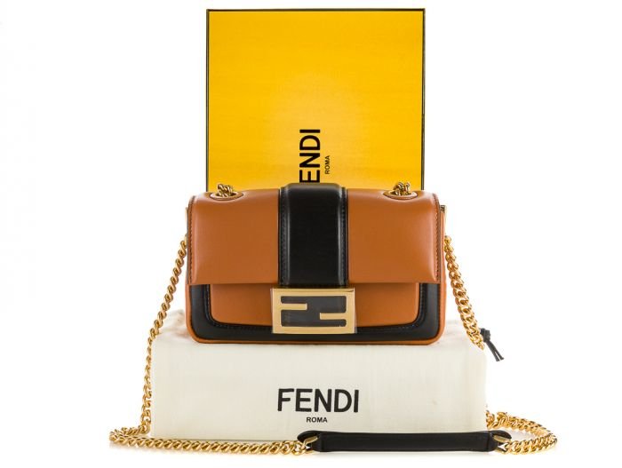 Fendi Mini Baguette On Chain