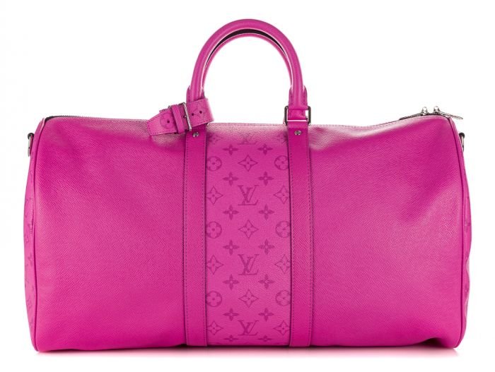 Louis Vuitton Keepall 50 Taigarama Rose