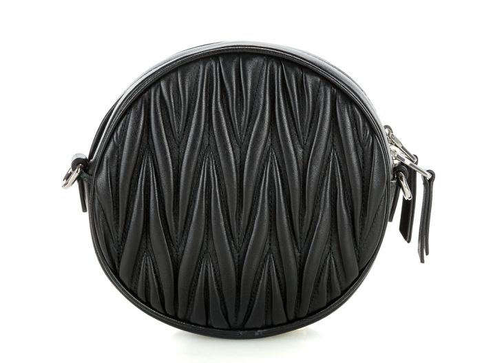 Miu Miu Circle Matelassé Crossbody Bag