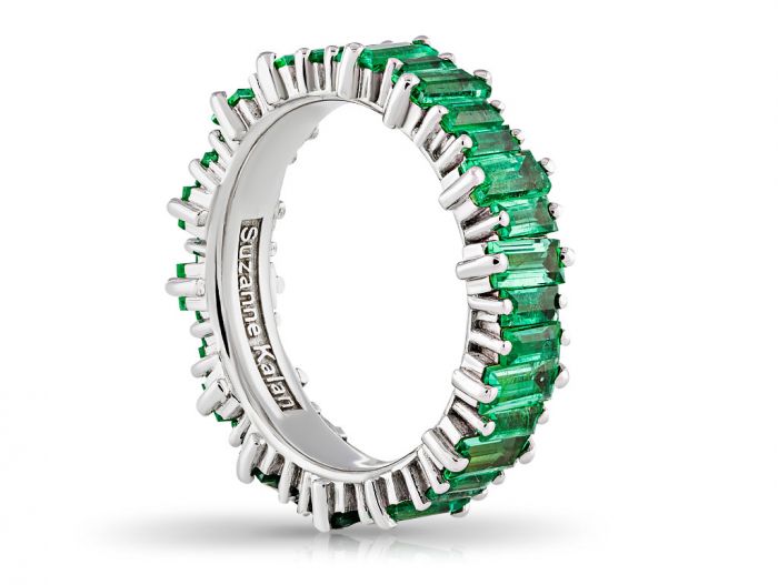 Suzanne Kalan Emerald Full Eternity Ring - Image 2