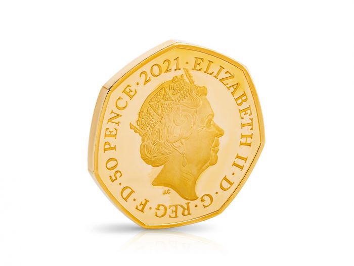Team GB 2021 UK 50p Gold Proof Coin