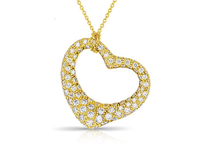 Tiffany & Co Elsa Peretti Heart Pendant 