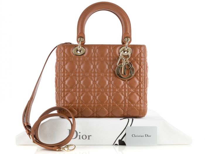 Christian Dior Medium Lady Dior Bag - Image 6