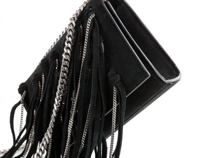 Yves Saint Laurent Fringe Shoulder Bag - Image 4
