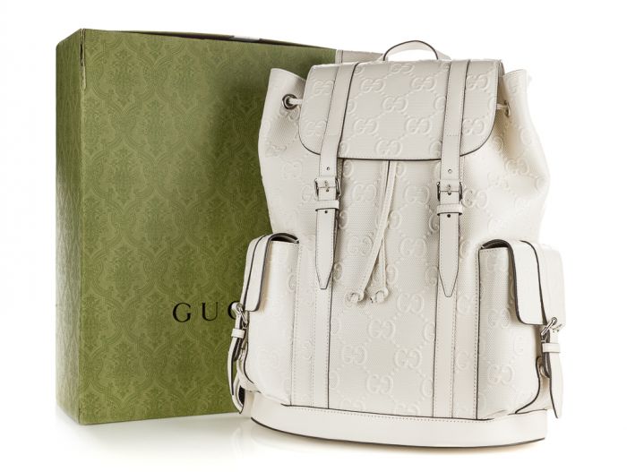 Gucci GG Embossed Backpack