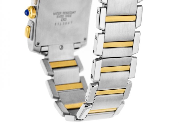 Cartier Tank Francaise Chronoflex Watch - Image 3