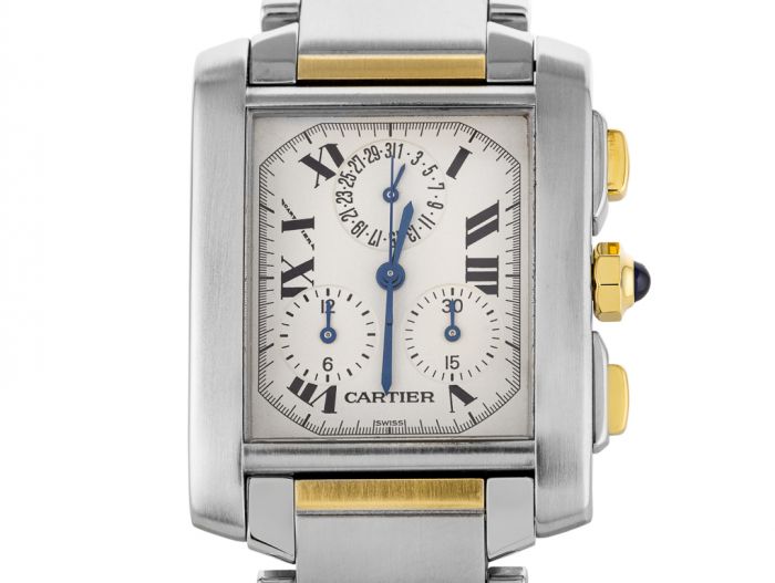 Cartier Tank Francaise Chronoflex Watch