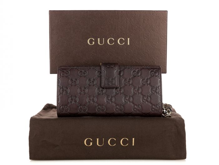 Gucci Gucissima Continental Wallet