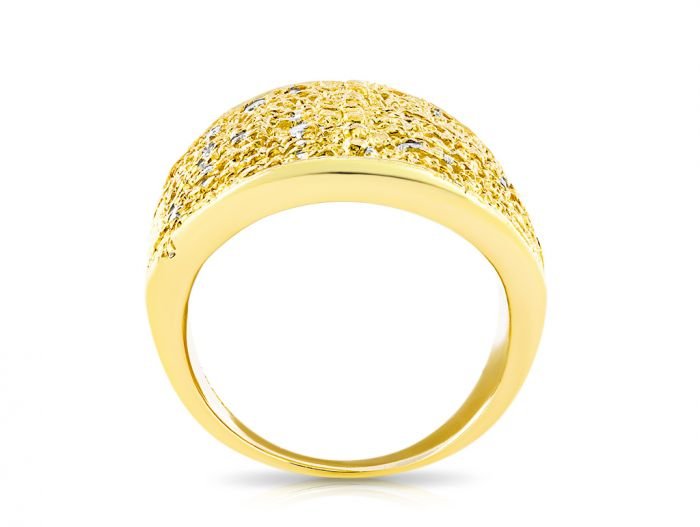 Diamond Nine Row Stack Ring - Image 3