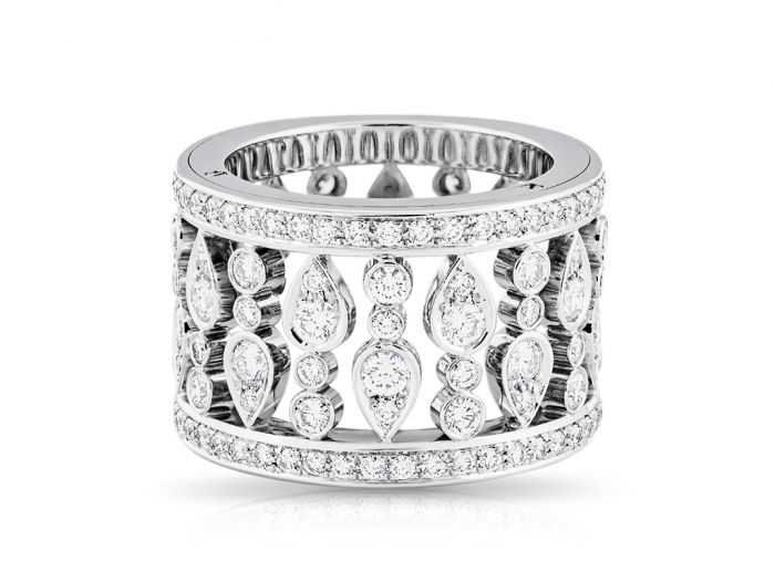 Chopard Wide Diamond Ring