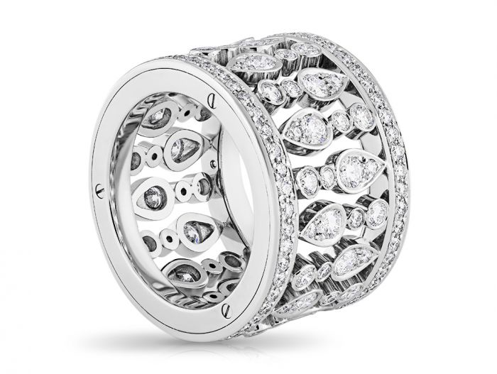 Chopard Wide Diamond Ring