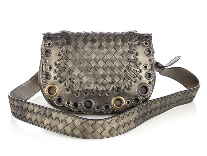 Bottega Veneta Intrecciato Woven Crossbody Bag