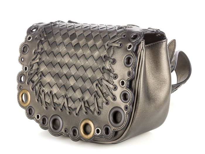 Bottega Veneta Intrecciato Woven Crossbody Bag