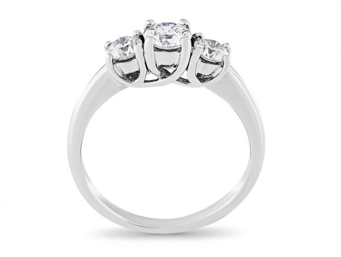 Three Stone Diamond Ring