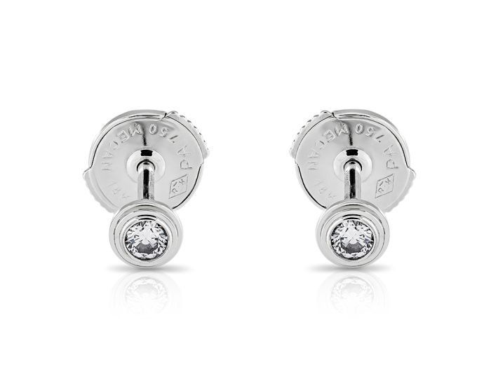 Cartier Diamond Stud Earrings