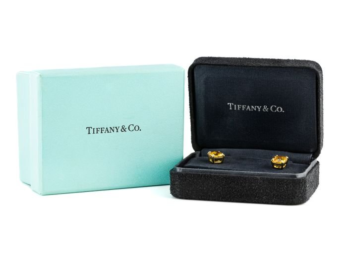 Tiffany Citrine Sparkler Earrings