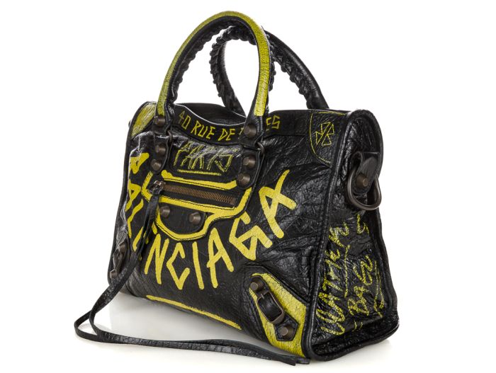 Balenciaga City Graffiti Small Bag