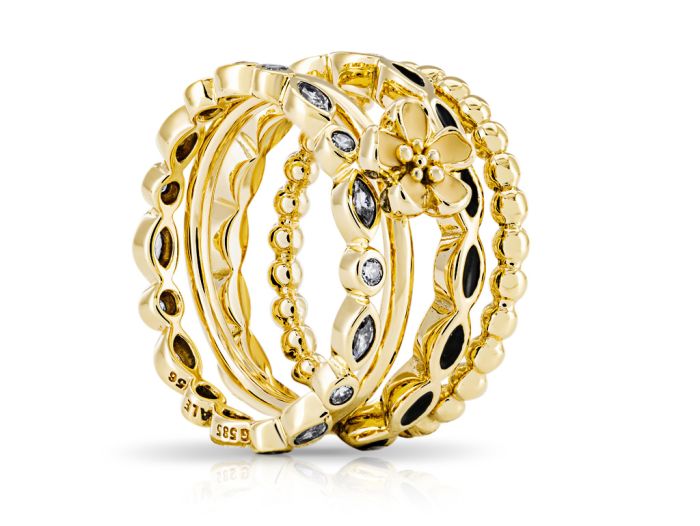 Pandora Stacking Ring Set