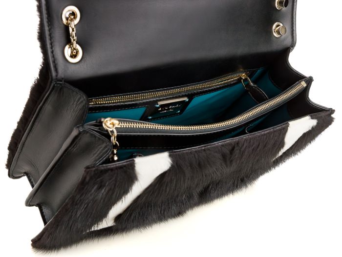 Bvlgari  Serpenti Forever Fur Bag