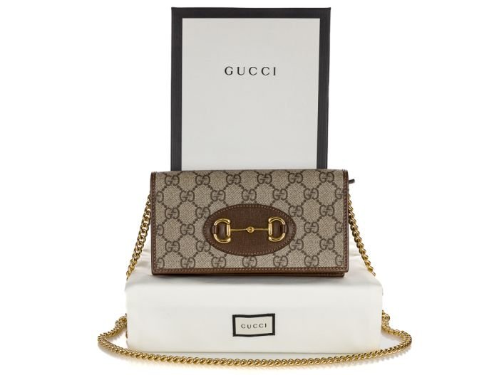 Gucci Horsebit 1955 Wallet With Chain