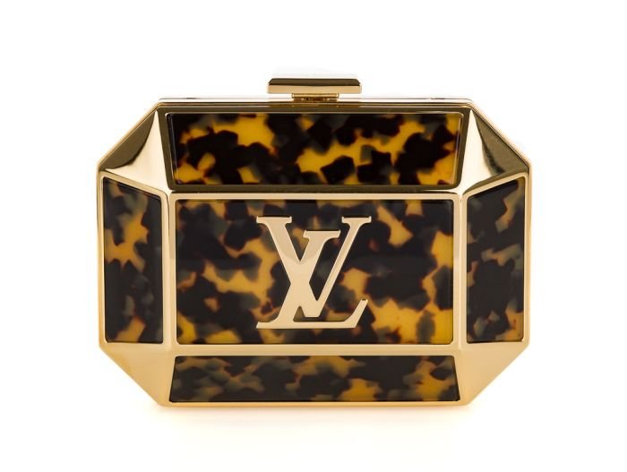 Louis Vuitton Minaudiere Bijou Limited Edition Tortoise Shell Acetate Clutch