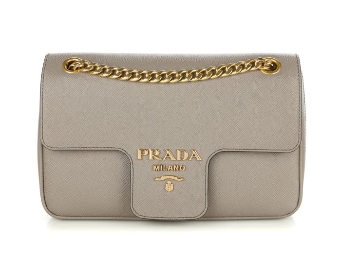Prada Pattina Saffiano Crossbody Bag