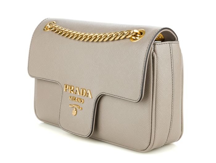 Prada Pattina Saffiano Crossbody Bag