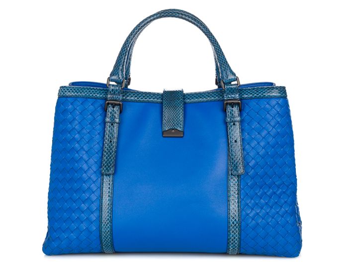 Bottega Veneta Roma Python Tote Bag