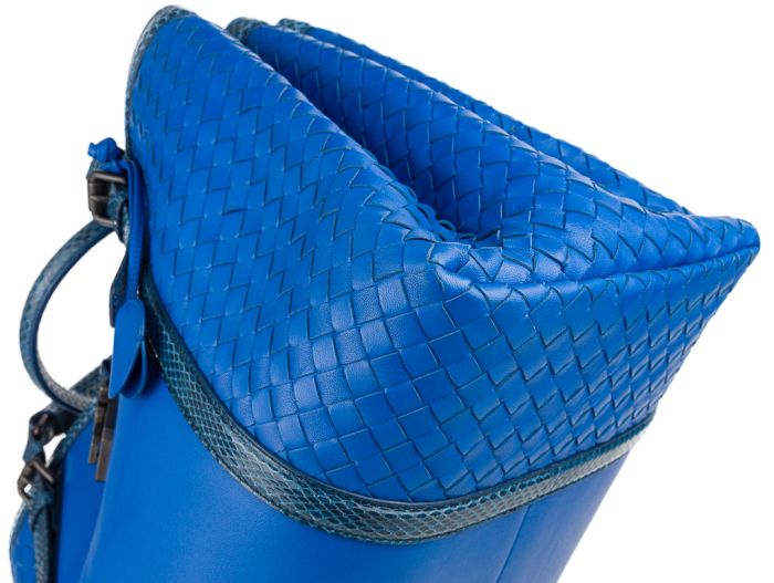 Bottega Veneta Roma Python Tote Bag