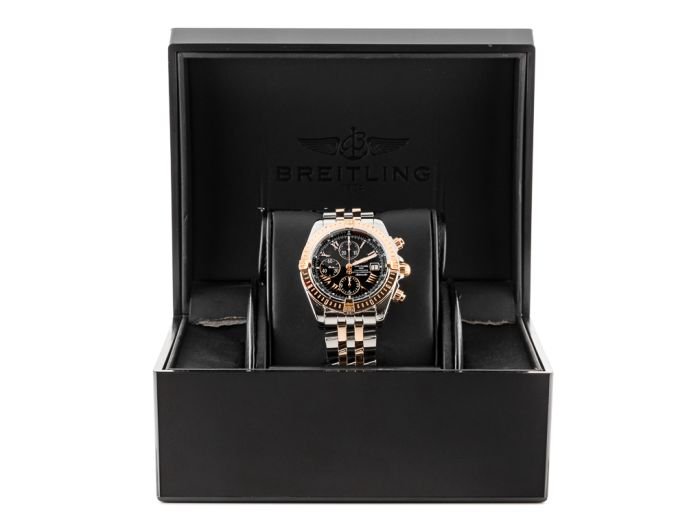 Breitling Chronomat Evolution Chronograph Two Tone Watch