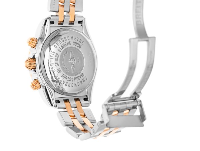 Breitling Chronomat Evolution Chronograph Two Tone Watch