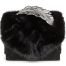 Ralph & Russo Alina Mink Clutch
