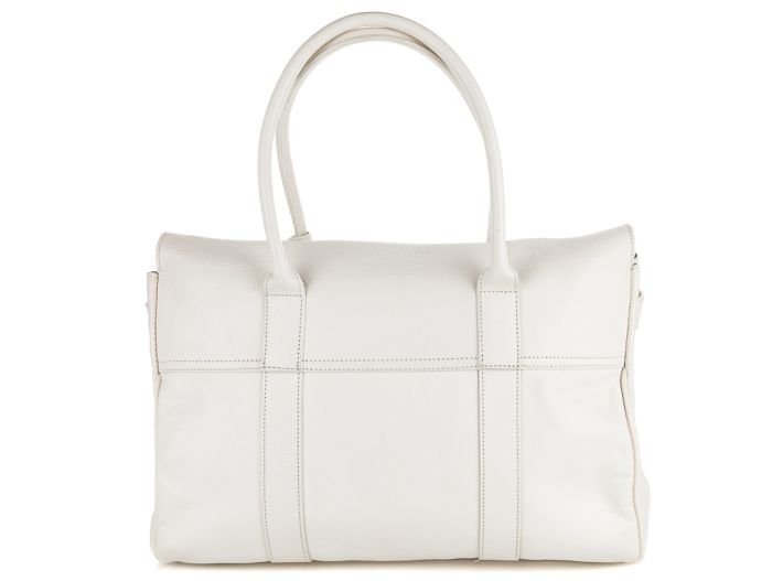 Mulberry Bayswater White Bag