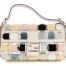 Fendi Mink Fur & Rhinestone Shoulder Bag