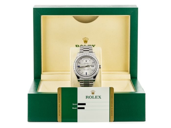Rolex Day-Date II Diamond Set Watch