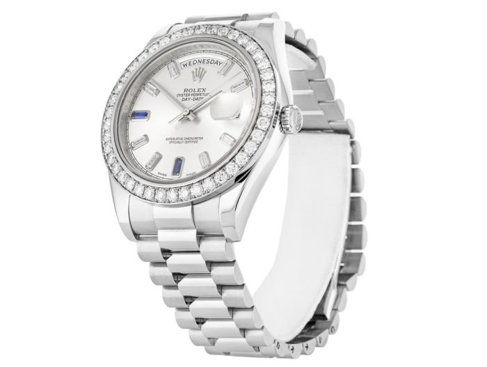 Rolex Day-Date II Diamond Set Watch