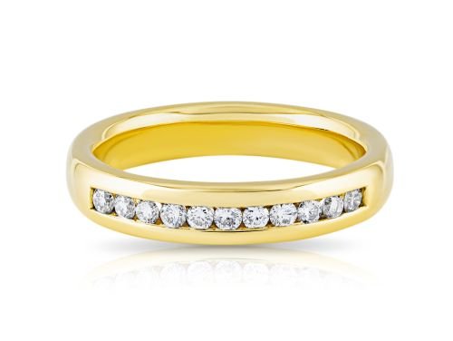 Half Eternity Diamond Ring