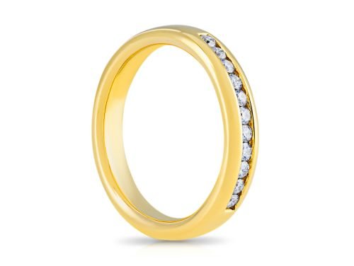 Half Eternity Diamond Ring