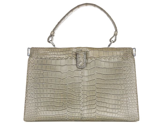 Bottega Veneta Framed Top Handle Bag