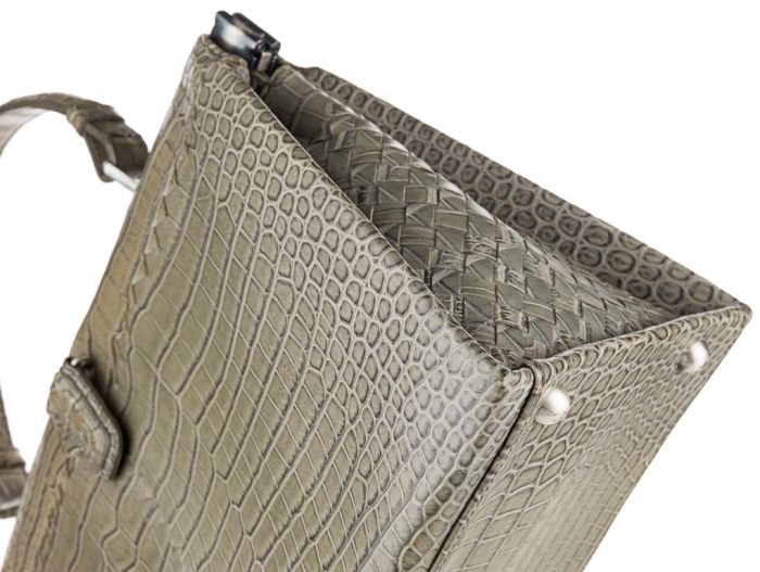 Bottega Veneta Framed Top Handle Bag