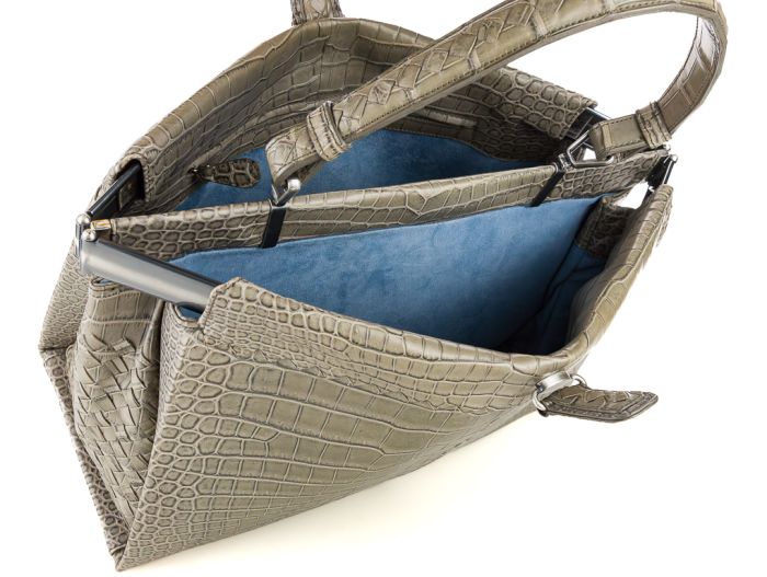 Bottega Veneta Framed Top Handle Bag