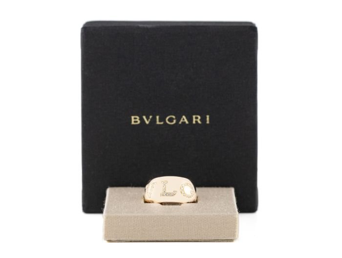 Bvlgari Monologo Diamond Ring