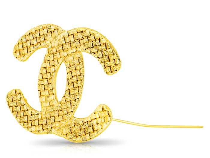 Chanel CC Brooch