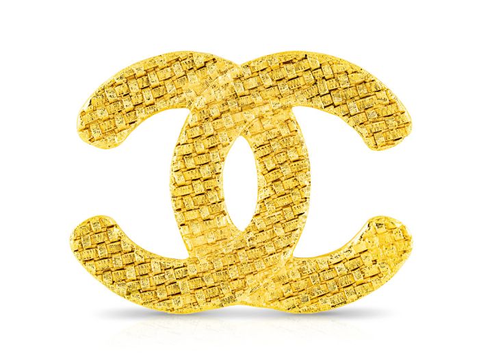 Chanel CC Brooch