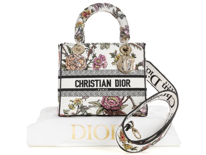 Christian Dior Medium Lady D-Lite Cloth Bag