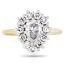 Diamond Cluster Ring