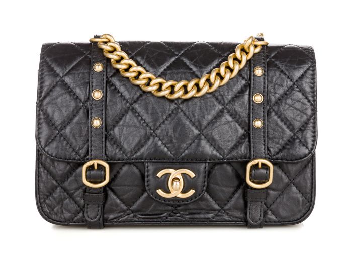 Chanel Single Flap Bucket Bag