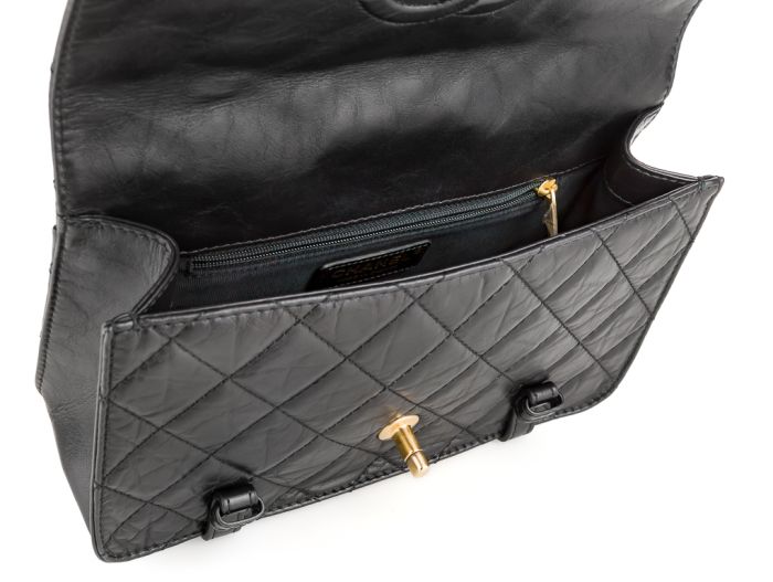 Chanel Single Flap Bucket Bag