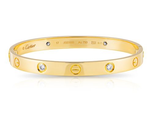 Cartier Love Bangle 4 Diamond 17