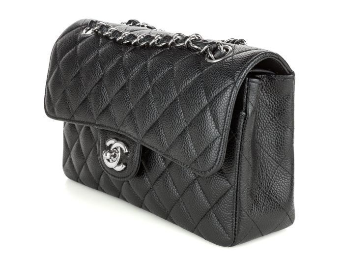 Chanel Small Caviar Double Flap Bag